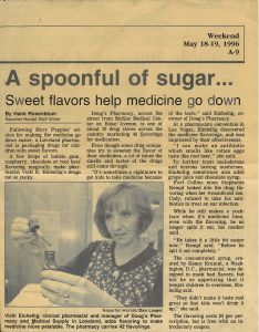 Vicki Einhellig newspaper article