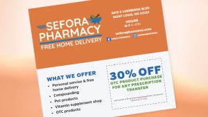 sefora pharmacy flyer sample