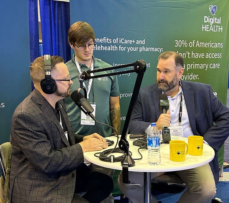 Pharmacy Podcast Network Host Todd Eury Speaking to IPC CEO Marc Essensa