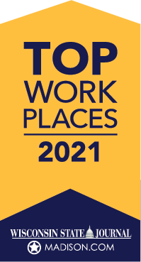 Top Work Places 2021 Award - Wisconsin State Journal - Madison.com