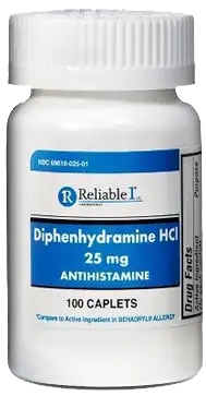 Reliable1 Diphenhydramine HCL 25mg