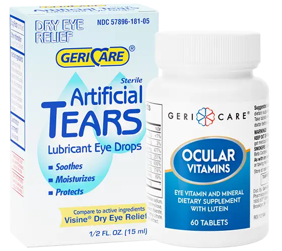 gericare artifical tears and ocular vitamins gericare artifical tears and ocular vitamins