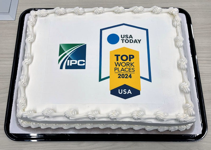top workplaces 2024 IPC cake
