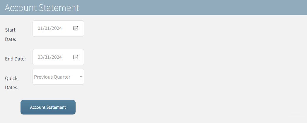 ipc my account statements