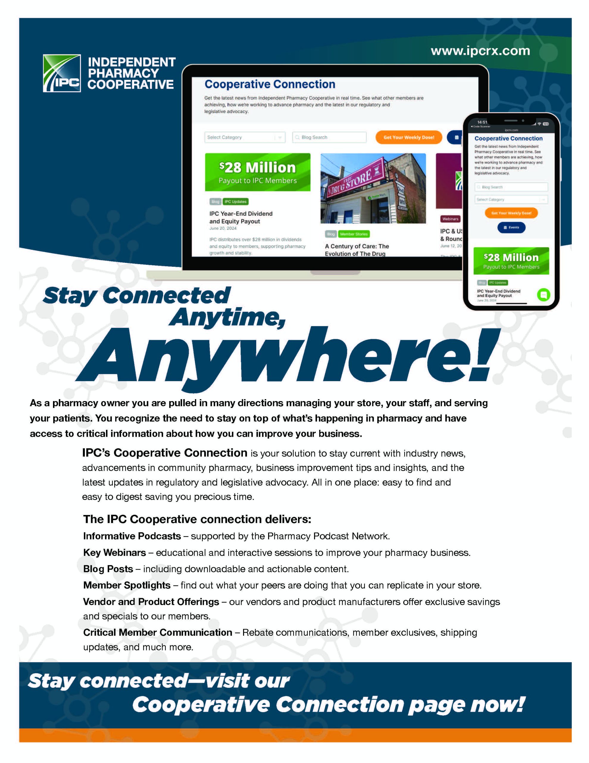 IPC Cooperative Connection - Stay Connected Anytime, Anywhere