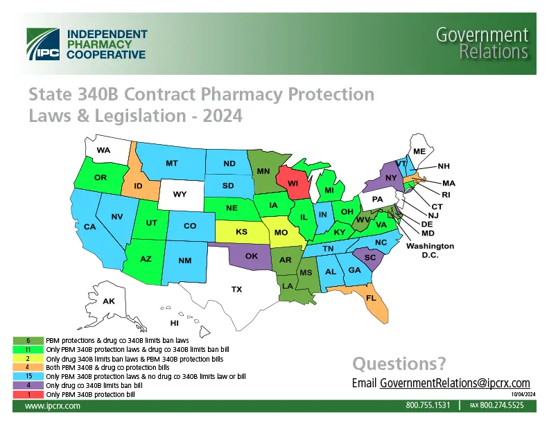 Government Relations - Map - 340B Reform copy