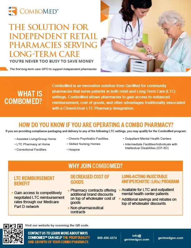 GeriMed ComboMed Flyer