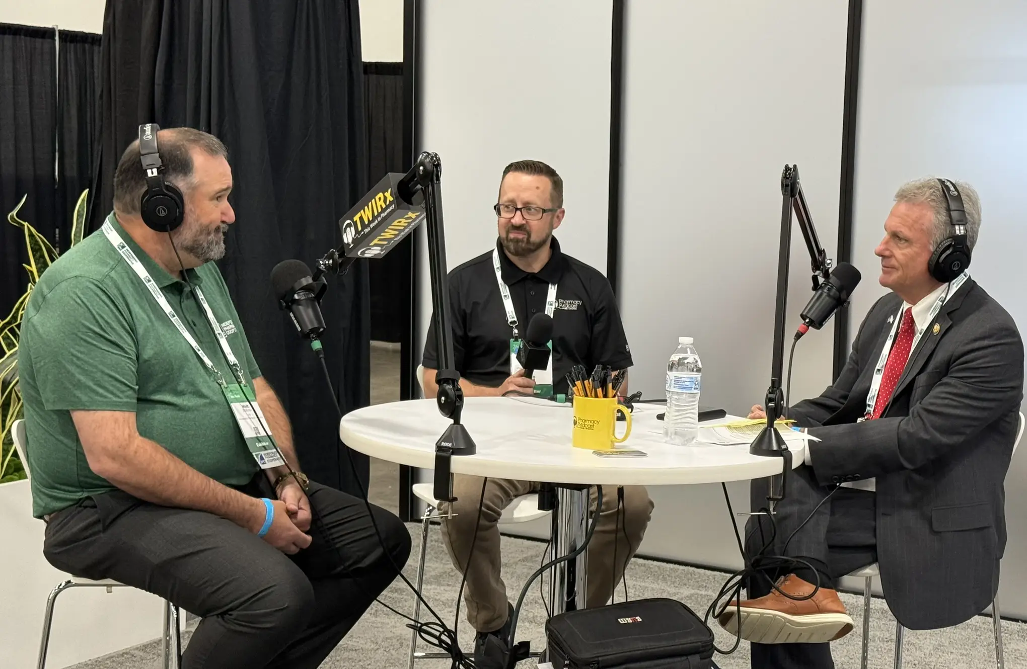 Marc Essensa Speaking with Buddy Carter and Todd Eury at IPC Booth McKesson ideaShare 2025