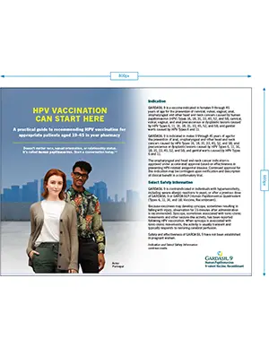 Merck-Gardasil HPV Starts Here-Pharmacist Conversation Guide-1