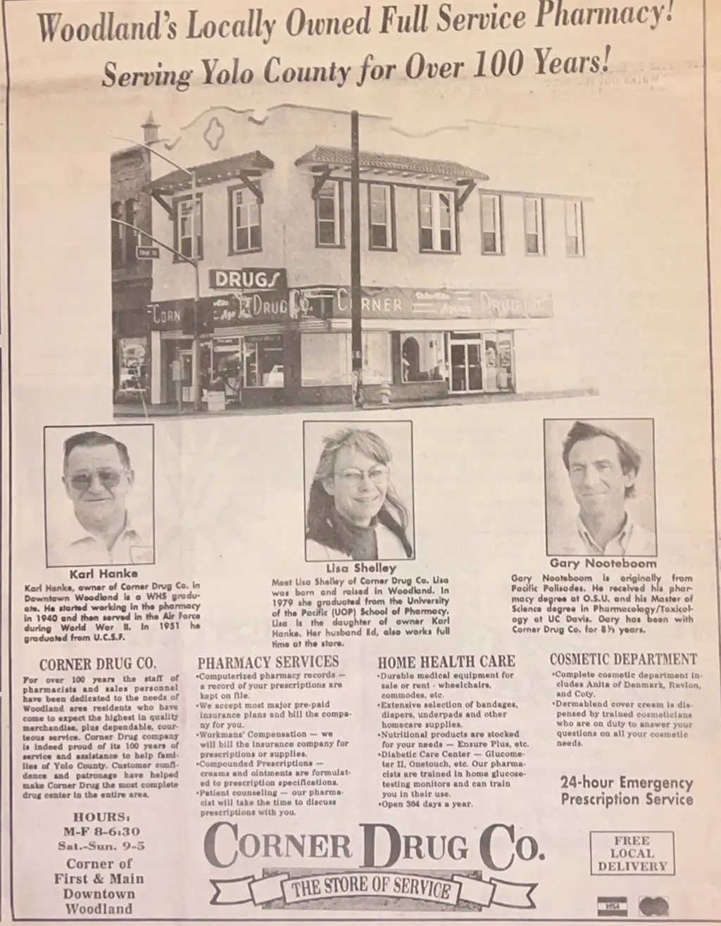 CornerDrug_100YearsNewspaperArticle