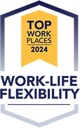 Top Workplaces Award 2024 - Work-Life Flexibility