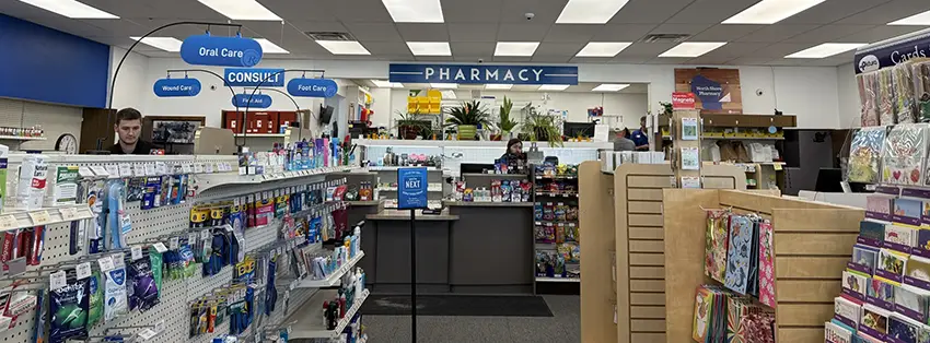 Pharmacy Counter - North Share Pharmacy