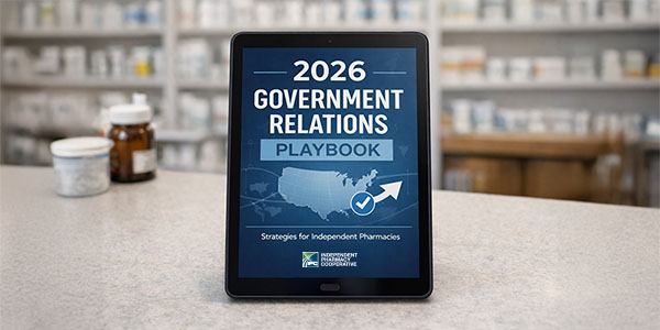 gr playbook on tablet in pharmacy