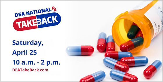 drug take back banner