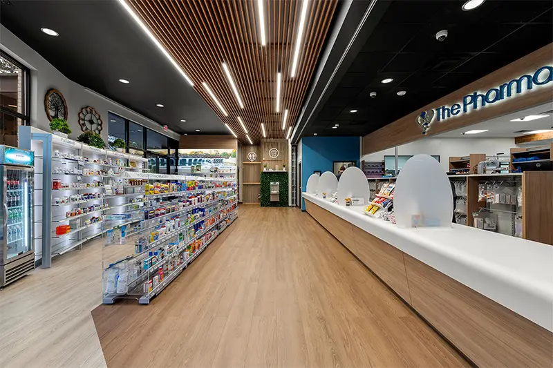 the pharmacy