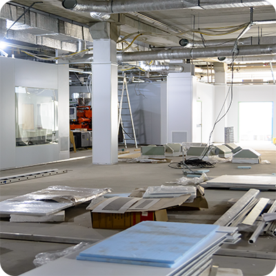 KR Wolfe Construction site