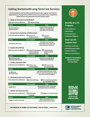 Long Term Care Form - Pharmacy Services-Thumbnail