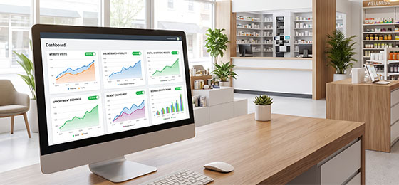 marketing dashboard in pharmacy