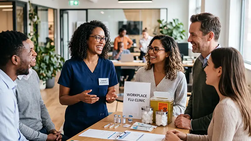 workplace flu clinic – feature